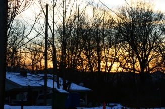 sunset january 29
